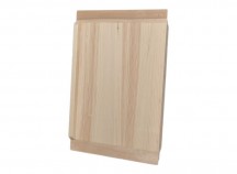 Planseta pentru intins aluat, lemn de brad si fag, 60x39cm