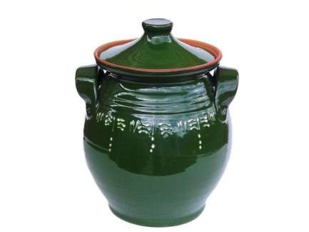 Oala de sarmale mare - verde
