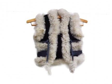 Vesta copii din blana de oaie - 3