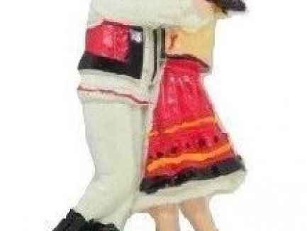 Magnet Decorativ Frigider Romania Motive Populare Tarani