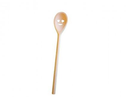 Lingura lemn smiley - 5