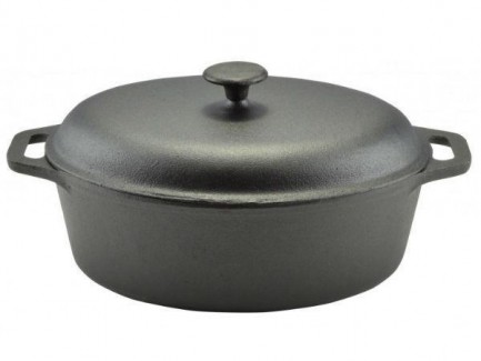 Oala fonta oval 6.2 L