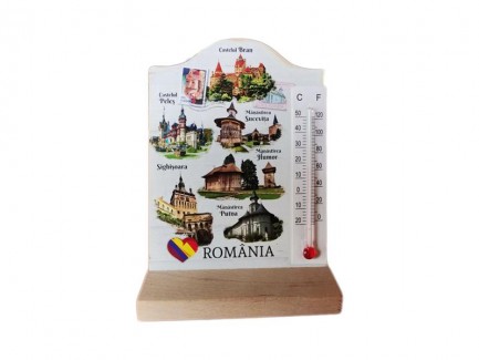 Termometru souvenir Romania