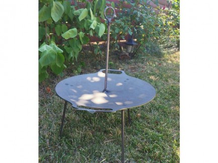 Disc gratar cu maner 39 cm