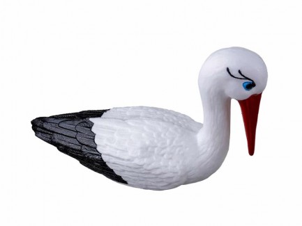 Barza decor plastic 65x42cm