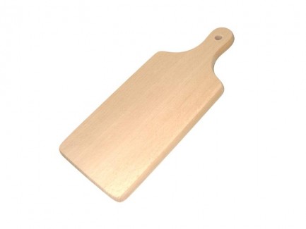 Tocator din lemn cu maner, 20cm