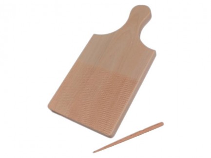 Placa din lemn cu maner pentru taietei - gartene, 30x15 cm