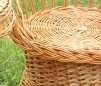 Mobila de gradina din rachita - clasic simplu
