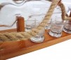 Minibar sticla de tuica cu 6 pahare 