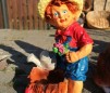 Ornament de gradina baietel cu stropitoare