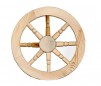 Roata decorativ lemn - mare