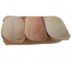 Set platou lemn 6 piese - 344