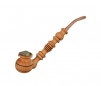 Pipa din lemn natur mare – 25 cm