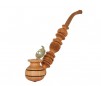 Pipa din lemn natur mare – 25 cm