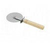Cutit pizza cu maner din lemn, 22x9 cm