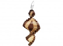 Ornament rotativ din lemn masiv cu agatatoare 
